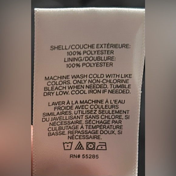 Express Adjustable Spaghetti Strap Little Black Mini Dress Lined Size Medium - Picture 8 of 9